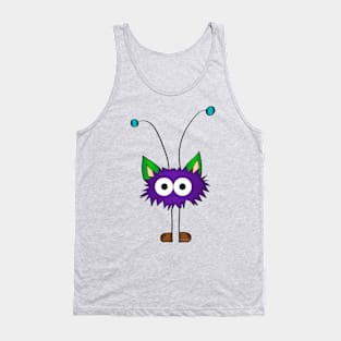 Funny Cartoon Character Tank Top